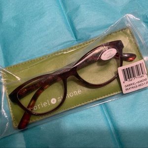 NWT Gabriel + Simone Readers Beatrice Red +1.25
